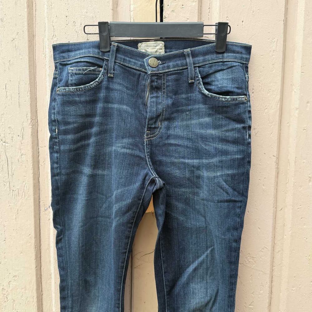 Current/Elliott Dark Blue Denim‎ Jeans - Picture 3 of 16